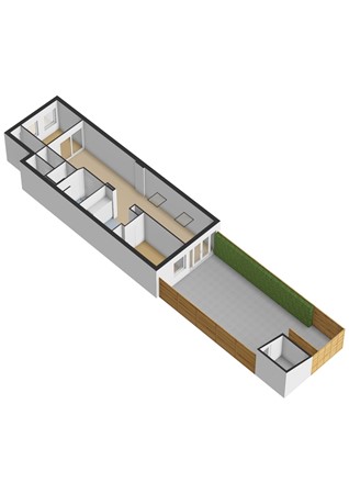 Floorplan - Burgemeester van Tuyllkade 132, 3553 AP Utrecht